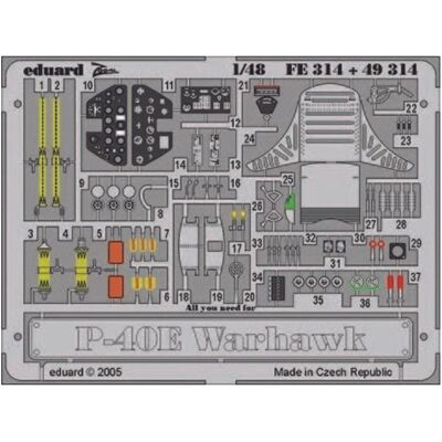 Eduard P-40E Warhawk Eduard P-40E Warhawk