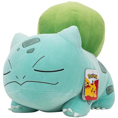 Jazwares Pokemon Peluche Sleeping Bulbasaur 45cm (20 cm) Jazwares Pokemon Peluche Sleeping Bulbasaur 45cm (20 cm)