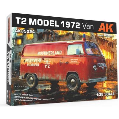 AK Interactive T2 Model 1972 VAN 1/35 scale AK Interactive T2 Model 1972 VAN 1/35 scale