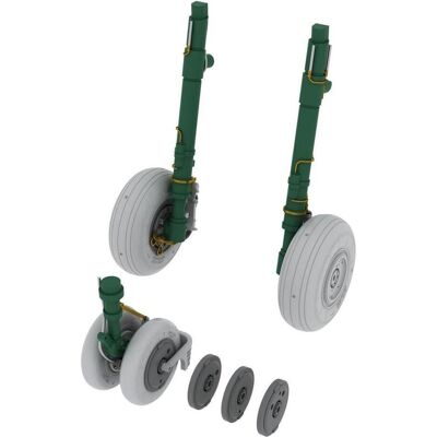 Eduard MiG-29 wheels for Academy/ Eduard MiG-29 wheels for Academy/