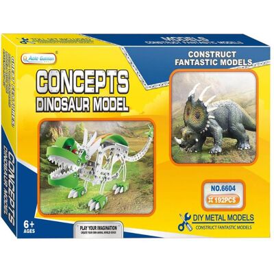 Lobbes Metallbausatz Dino Triceratops Lobbes Metallbausatz Dino Triceratops