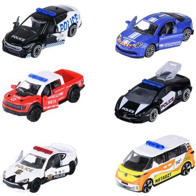 Majorette Rescue World Premium Cars, 6-sort. Majorette Rescue World Premium Cars, 6-sort.