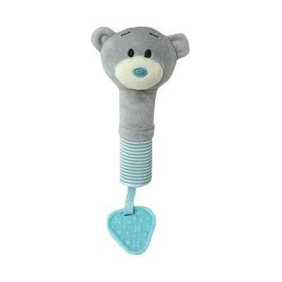Tullo Grauer Teddybär mit Sound, 17 cm Tullo Grauer Teddybär mit Sound, 17 cm