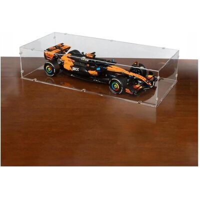 iDisplayit Acryl-Display für LEGO 42228 McLaren MCL39 F1 Rennwagen (Mit klarem Boden, Stapelbar) iDisplayit Acryl-Display für LEGO 42228 McLaren MCL39 F1 Rennwagen (Mit klarem Boden, Stapelbar)