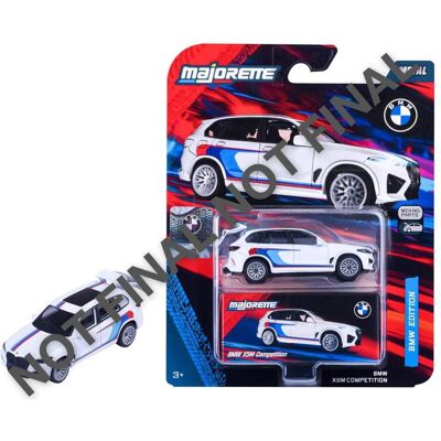 Majorette Deluxe BMW X5M Competition, bunt Majorette Deluxe BMW X5M Competition, bunt