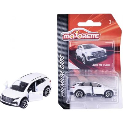 Majorette Audi Q4 e-tron, white Majorette Audi Q4 e-tron, white