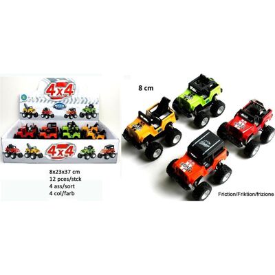 Magni 1 CAR 4 X 4 ON METAL SPRING MONSTER TRUCK 8 x 7 cm TOY Magni 1 CAR 4 X 4 ON METAL SPRING MONSTER TRUCK 8 x 7 cm TOY