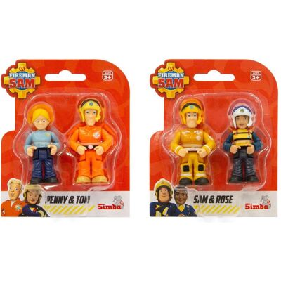 Simba Fireman Sam 10925285038 3 Years 2.75" Figures Sam+Tom Penny+Tom Random Simba Fireman Sam 10925285038 3 Years 2.75" Figures Sam+Tom Penny+Tom Random