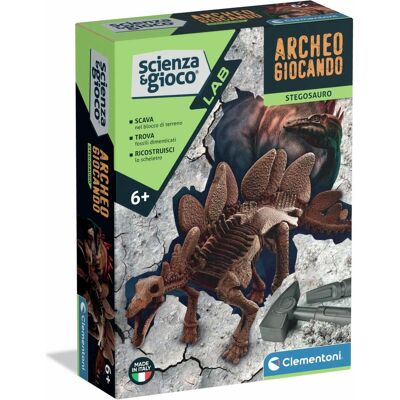 Clementoni Archeogiocando - Stegosauro Clementoni Archeogiocando - Stegosauro
