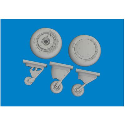 Eduard F4F-4 wheels early ACADEMY Eduard F4F-4 wheels early ACADEMY