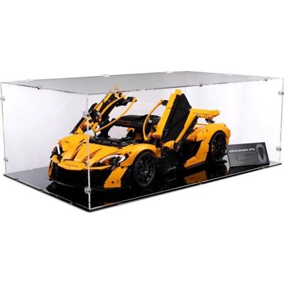 iDisplayit Acryl-Display XL für LEGO 42172 McLaren P1 (Mit schwarzem Boden) iDisplayit Acryl-Display XL für LEGO 42172 McLaren P1 (Mit schwarzem Boden)