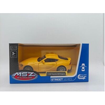 MSZ Die-cast model Toyota GR Supra, 1:38 MSZ Die-cast model Toyota GR Supra, 1:38