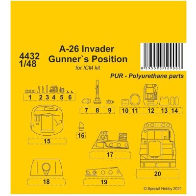 CMK A-26 Invader Gunner's Position CMK A-26 Invader Gunner's Position
