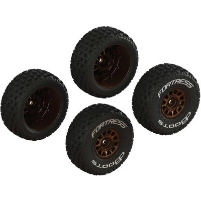 Arrma dBoots 'FORTRESS' Glued Tire Set, Bronze (2 Pairs) Arrma dBoots 'FORTRESS' Glued Tire Set, Bronze (2 Pairs)