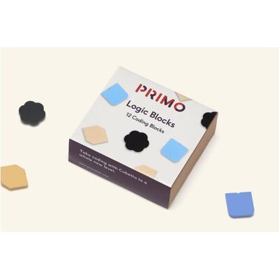 Primotoys Cubetto MINT Coding Blöcke "Logik" aus Holz ab 3 Jahren - international... Primotoys Cubetto MINT Coding Blöcke "Logik" aus Holz ab 3 Jahren - international...