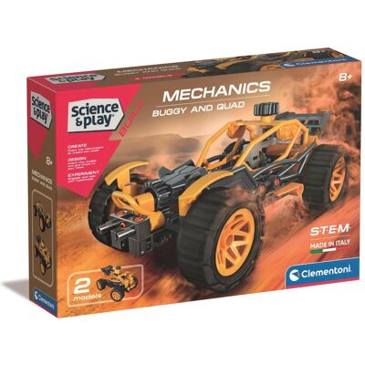 Clementoni CONSTRUCTOR BUGGY AND QUAD 75077BL Clementoni CONSTRUCTOR BUGGY AND QUAD 75077BL