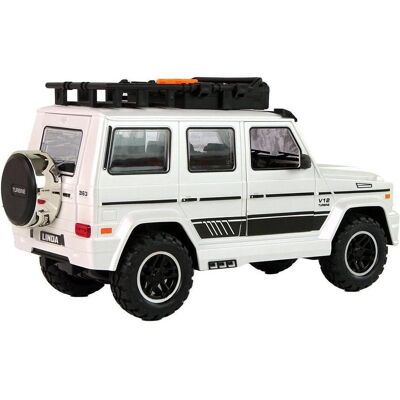 Lean Toys Weiß All-Terrain Elektroauto - Spielzeugauto Lean Toys Weiß All-Terrain Elektroauto - Spielzeugauto