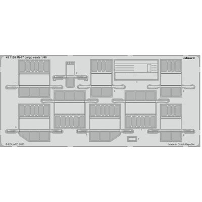 Eduard Mi-17 cargo seats 1/48 Eduard Mi-17 cargo seats 1/48