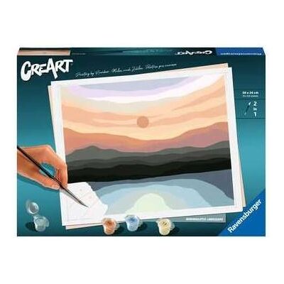 Ravensburger CreArt Minimalistische Landschaft / ab 14 Jahren Ravensburger CreArt Minimalistische Landschaft / ab 14 Jahren