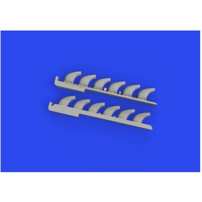 Eduard Bf 109F/G exhaust stacks PRINT 1/72 Eduard Bf 109F/G exhaust stacks PRINT 1/72
