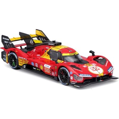 Bburago Ferrari Racing 499P LMH 2024 1/43 rot Bburago Ferrari Racing 499P LMH 2024 1/43 rot