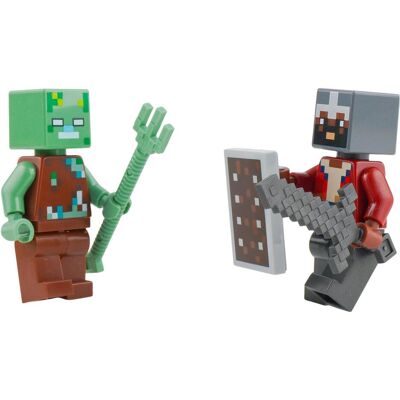 Minecraft Mini-Set Mutiger Held vs. Ertrunkener! - NEU! Menge 1x (LEGO Minecraft) Minecraft Mini-Set Mutiger Held vs. Ertrunkener! - NEU! Menge 1x (LEGO Minecraft)