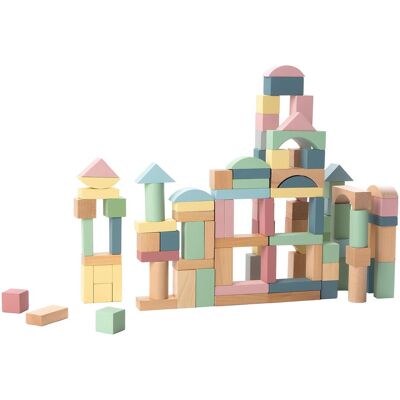 Kinder and Kids - 100pcs blocks set (K50500) Kinder and Kids - 100pcs blocks set (K50500)