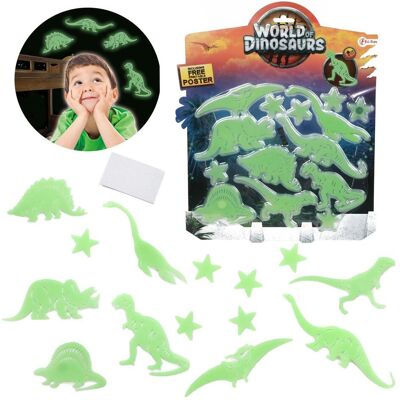 Toi-Toys Glow in the Dark Dinosaurier Toi-Toys Glow in the Dark Dinosaurier
