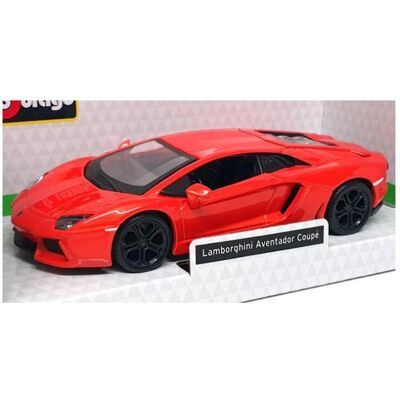 Bburago 18-43062 Αυτοκινητάκι Σε Κλίμακα 1/32 Lamborghini Aventador Coupe Πορτοκαλί για 3+ ετών (Ass Bburago 18-43062 Αυτοκινητάκι Σε Κλίμακα 1/32 Lamborghini Aventador Coupe Πορτοκαλί για 3+ ετών (Ass