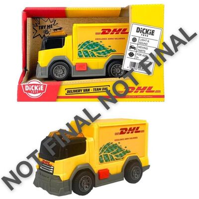 Dickie DHL Delivery Van Dickie DHL Delivery Van
