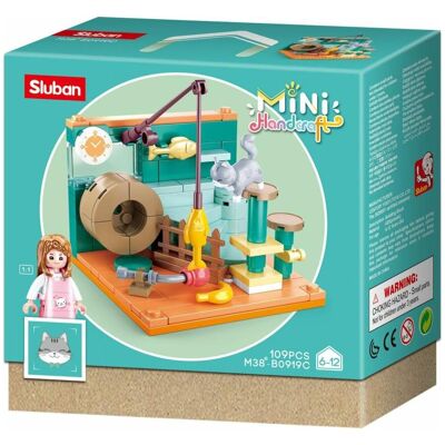 Sluban Girl's Dream MiniHandcraft - Konstruktionsspielzeug - Grey Cat Room Sluban Girl's Dream MiniHandcraft - Konstruktionsspielzeug - Grey Cat Room