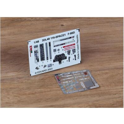Eduard Nord-Amerikanischer F-86D Sabre SPACE 1/48 - 3D Decal Eduard Nord-Amerikanischer F-86D Sabre SPACE 1/48 - 3D Decal