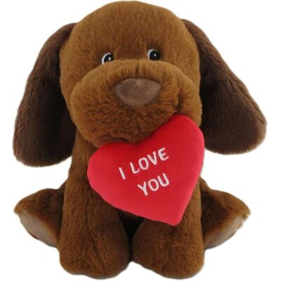 Simba Plüschhund mit Herz, 35 cm (22 cm) Simba Plüschhund mit Herz, 35 cm (22 cm)
