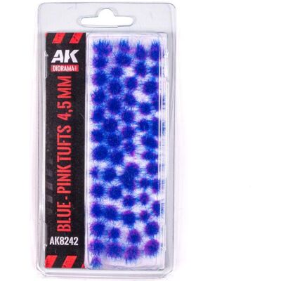 AK Interactive - Pink-Blue Wargame Tufts AK Interactive - Pink-Blue Wargame Tufts