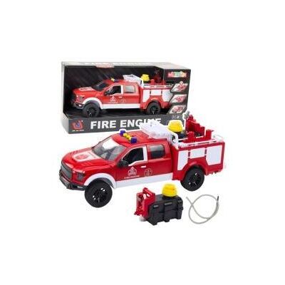 Lean Toys Lean Feuerwehr Lkw Wasser Lichter Geräusche Weiss Rot 1:12 Lean Toys Lean Feuerwehr Lkw Wasser Lichter Geräusche Weiss Rot 1:12