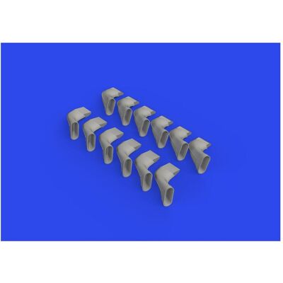 Eduard Spitfire Mk.IX exhaust fishtail PRINT 1/24 AIRFIX Eduard Spitfire Mk.IX exhaust fishtail PRINT 1/24 AIRFIX