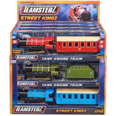 Teamsterz Steam locomotive with wagon, lights and sounds Teamsterz Steam locomotive with wagon, lights and sounds