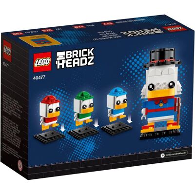 Lego BrickHeadz End-Of-Live Set Dagobert Duck, Tick, Trick und Track - 40477 NEU! Teile 340x Lego BrickHeadz End-Of-Live Set Dagobert Duck, Tick, Trick und Track - 40477 NEU! Teile 340x