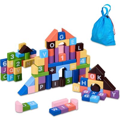 Relaxdays Bausteine-Set Relaxdays Bausteine-Set