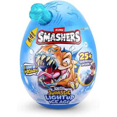 Zuru Smashers - Dino Ei - Light Up Ice Age - Sammelfigur - 1 Stück Zuru Smashers - Dino Ei - Light Up Ice Age - Sammelfigur - 1 Stück