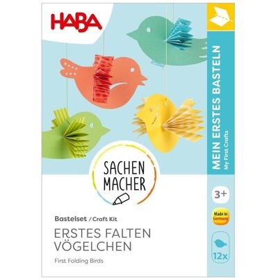 Haba Bastelset - Erstes Falten Vögelchen Haba Bastelset - Erstes Falten Vögelchen