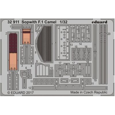 Eduard Sopwith F.1 Camel for Wingnut Wings Eduard Sopwith F.1 Camel for Wingnut Wings