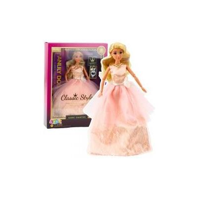 Lean Toys Anlily-Puppe im Ballkleid mit beweglichen Gliedmassen Lean Toys Anlily-Puppe im Ballkleid mit beweglichen Gliedmassen