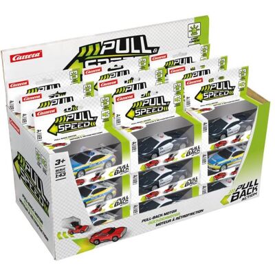 Carrera Pull Speed Sound & Light Police sortiert Carrera Pull Speed Sound & Light Police sortiert