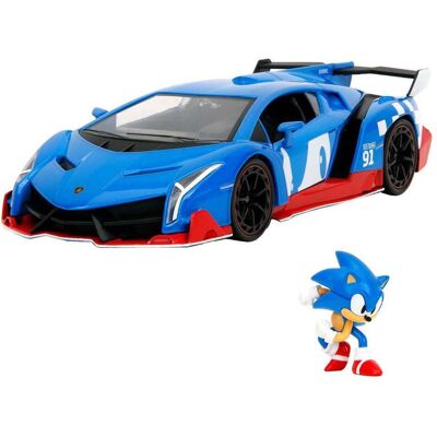 Jada Sonic Lamborghini Veneno 1:24 Jada Sonic Lamborghini Veneno 1:24