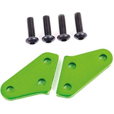 Traxxas lenkhebel-arm alu grün-eloxiert (2) für 9537 & 9637 Traxxas lenkhebel-arm alu grün-eloxiert (2) für 9537 & 9637