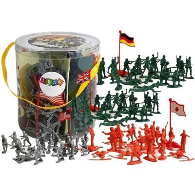 Lean Toys Soldatenfiguren 100 Stück Lean Toys Soldatenfiguren 100 Stück