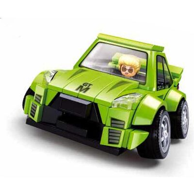 Sluban Rennauto grün, 168 Teile Sluban Rennauto grün, 168 Teile