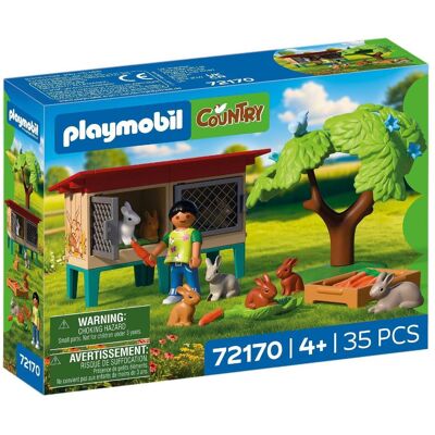 Playmobil Ländlicher Kaninchenstall Playmobil Ländlicher Kaninchenstall