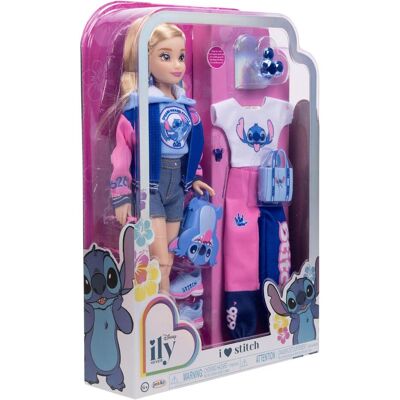 Jakks Pacific Disney Stitch University ily 4Ever Fashion doll 25cm Jakks Pacific Disney Stitch University ily 4Ever Fashion doll 25cm